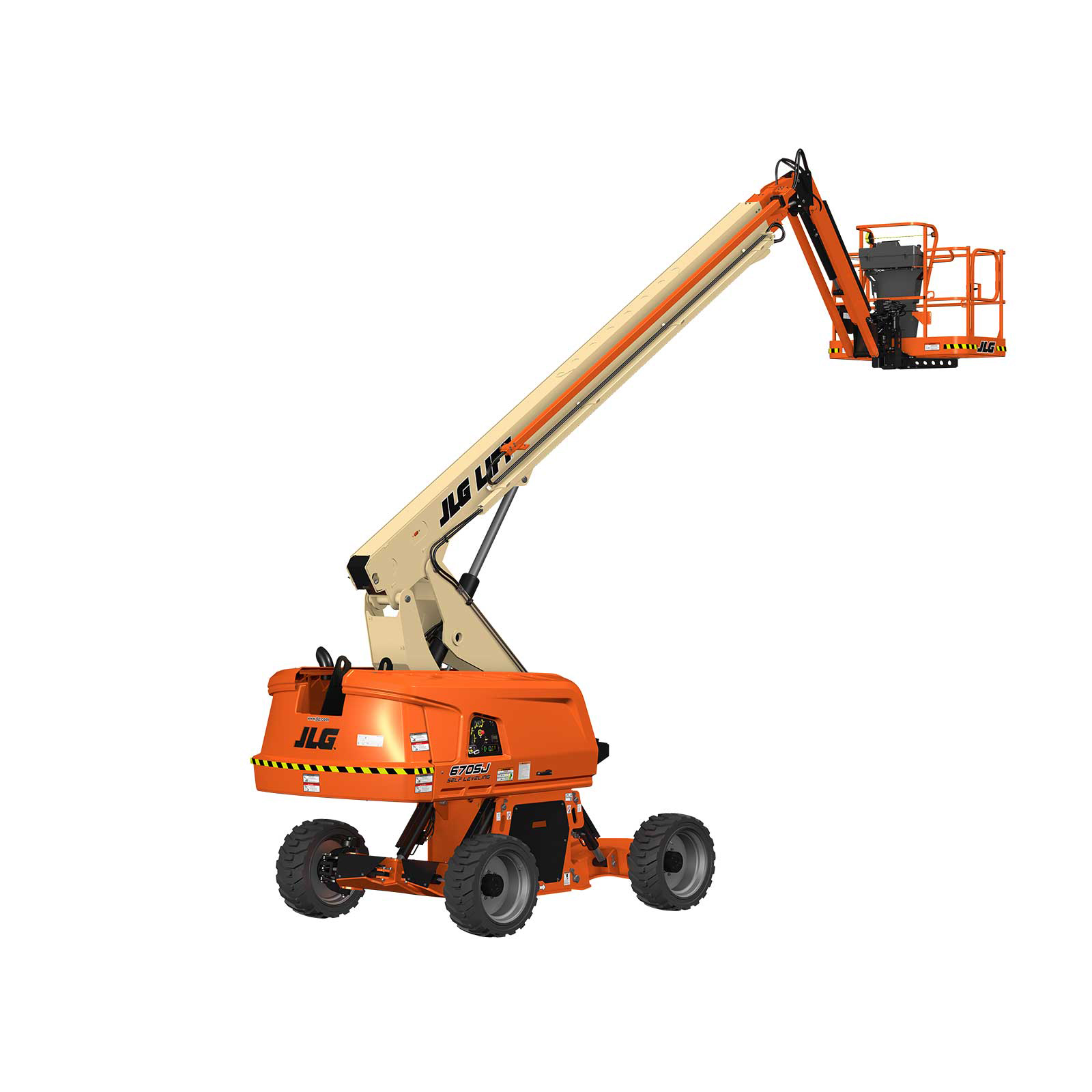 670SJ JLG Engine Powered Telescopic Boom Lift