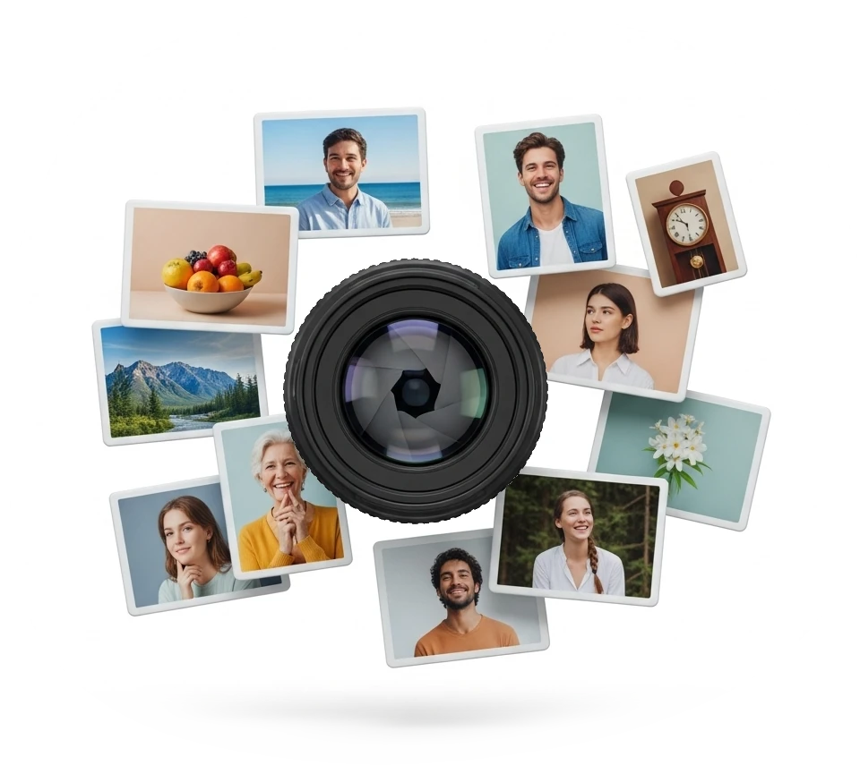 Folder of items for a website