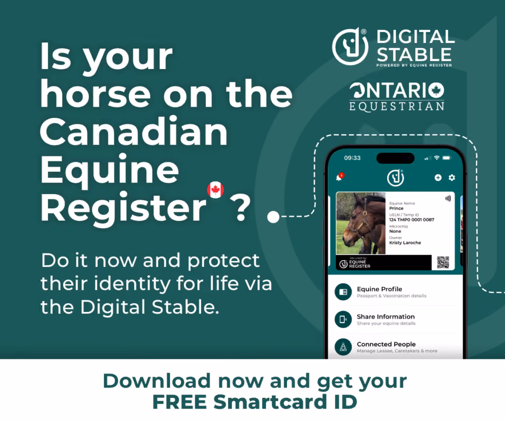 Get access to important information with Ontario Equestrian