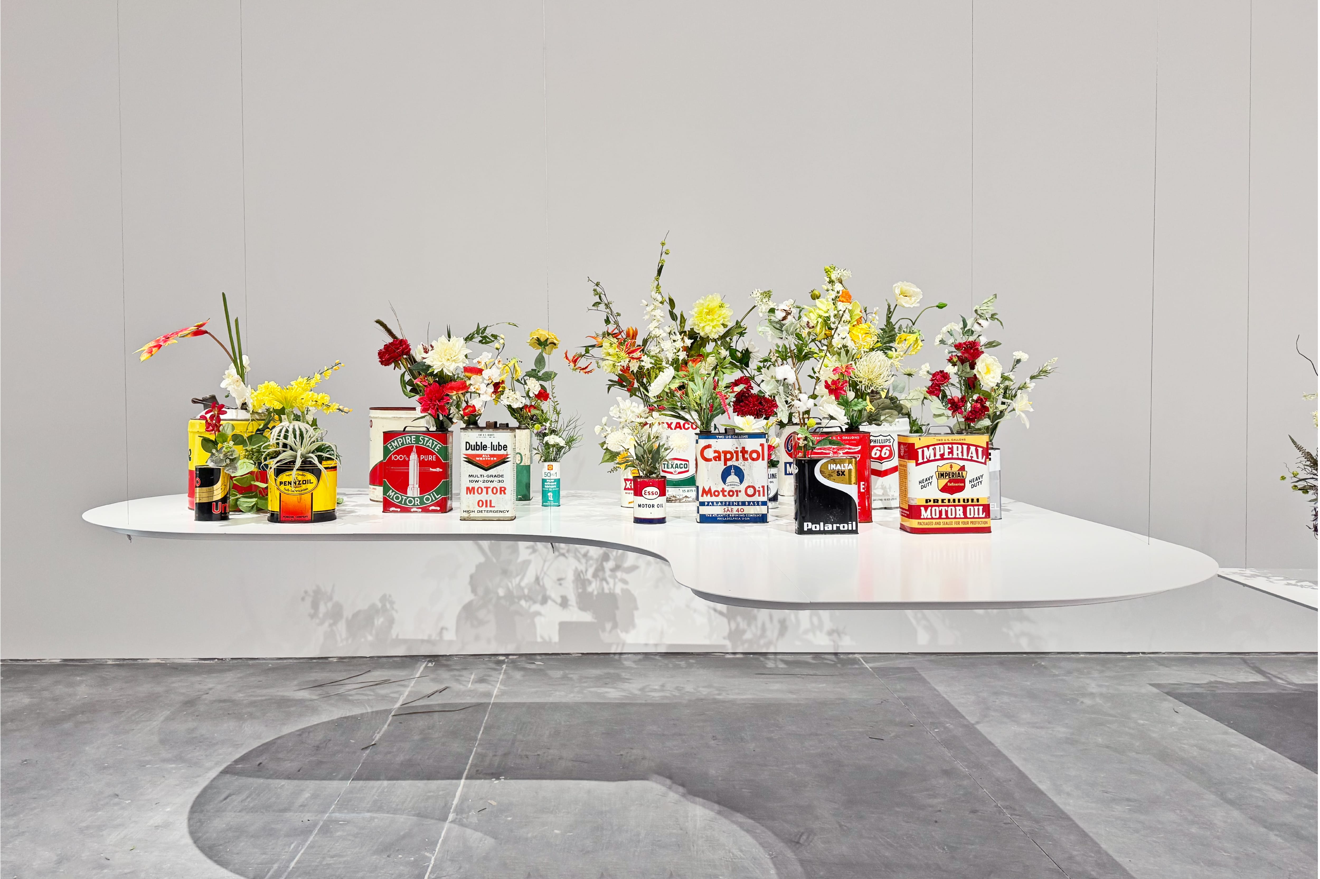 Motor Oil Vases