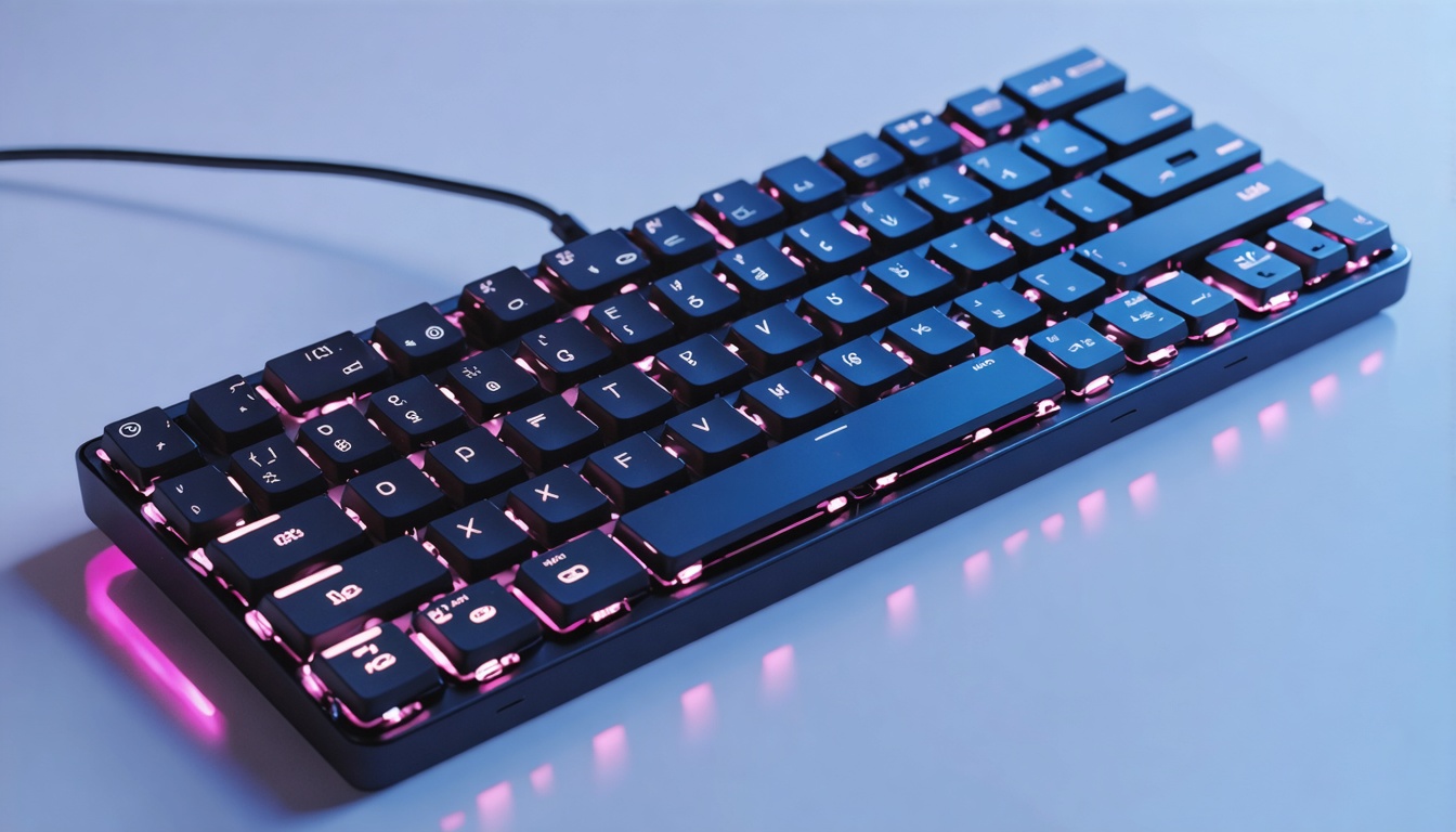 keyboard to indicate deployment