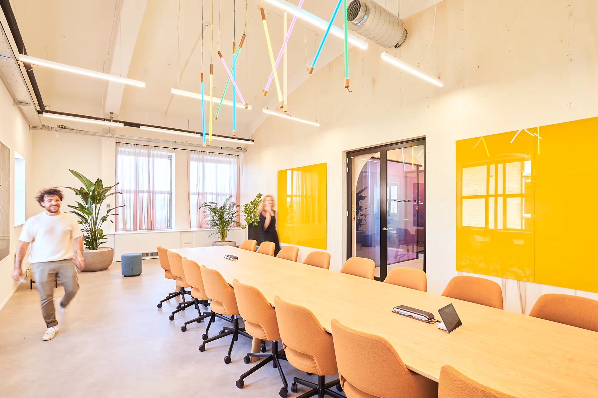 Grote vergaderruimte Sunrock Amsterdam
