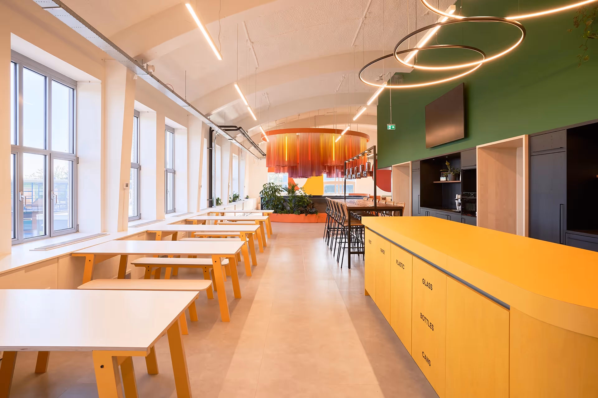 Colorfull Kantine design