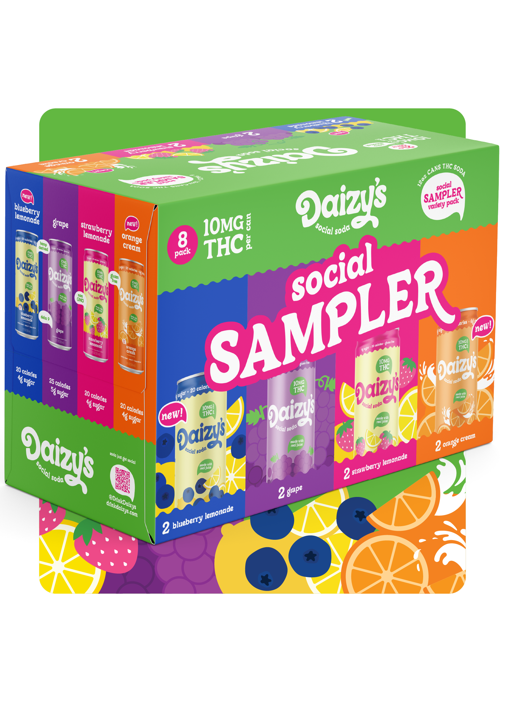 8pk Social Sampler