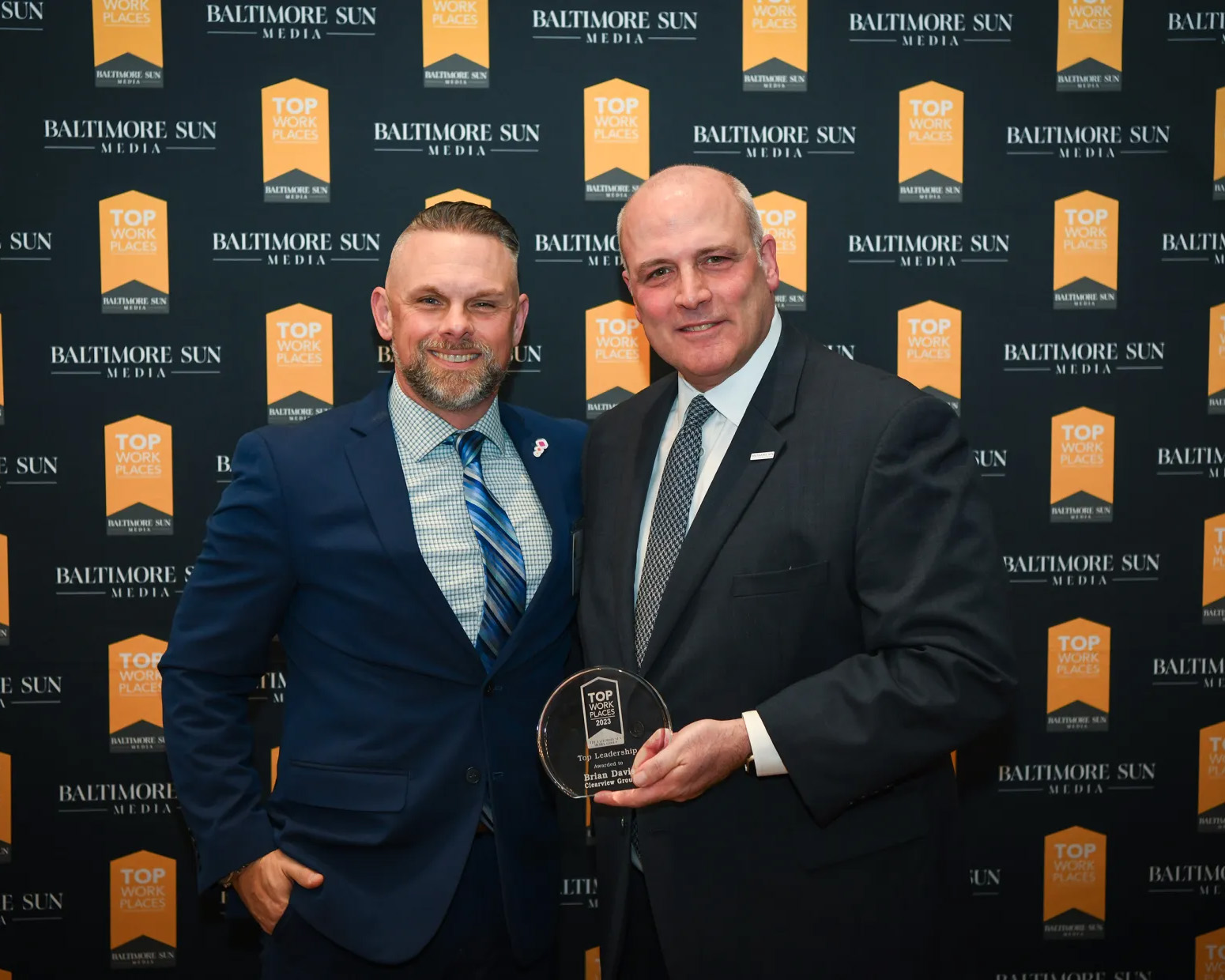 Clearview Group's Managing Director and CEO, Brian Davis, was named the Top Workplaces Midsize Leader. 