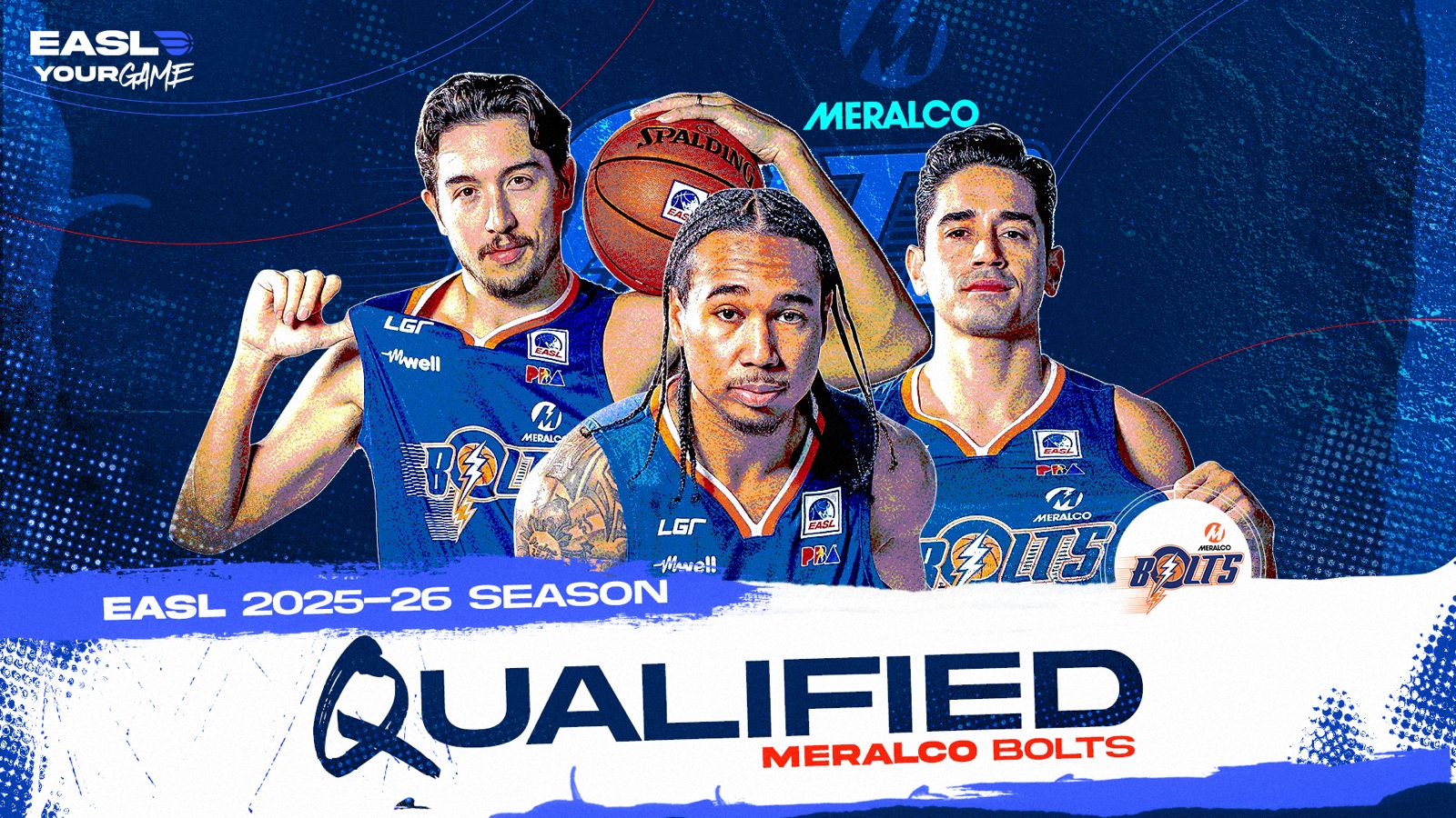 Meralco Bolts Qualify For 2025-26 EASL Season