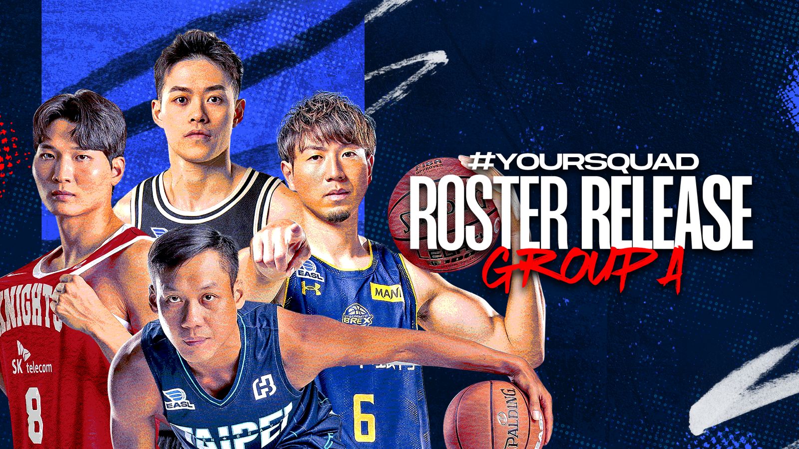 EASL 2025-26 ROSTER RELEASE: MEET GROUP A