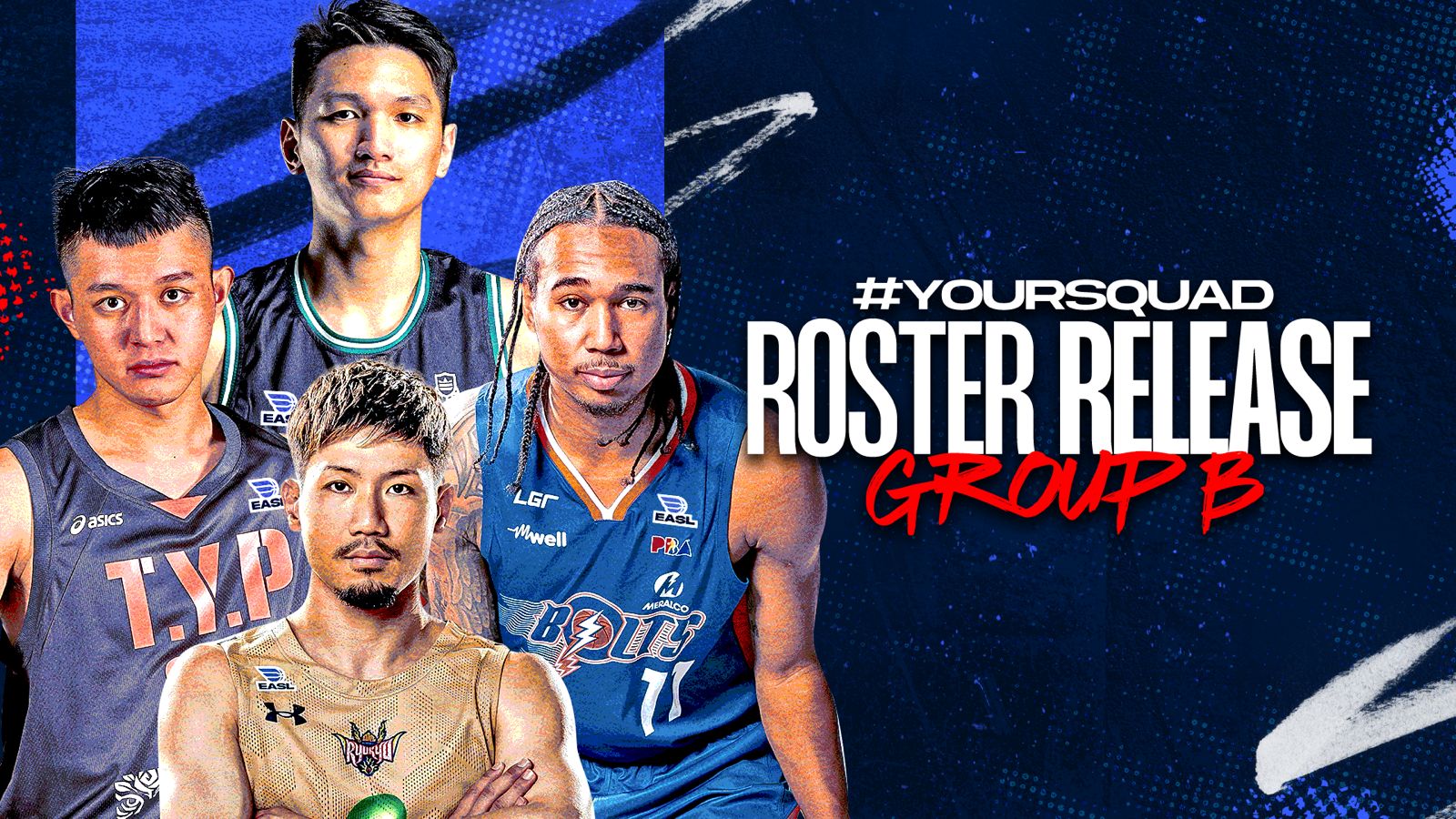 EASL 2025-26 ROSTER RELEASE: MEET GROUP B