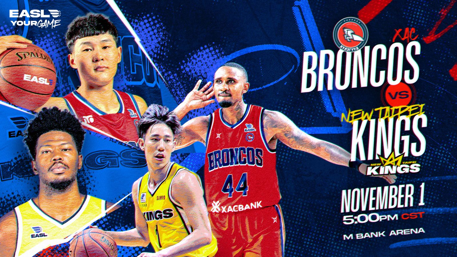 GAME PREVIEW: Everything to know about Xac Broncos vs. New Taipei Kings (Group C: November 1, 2025)