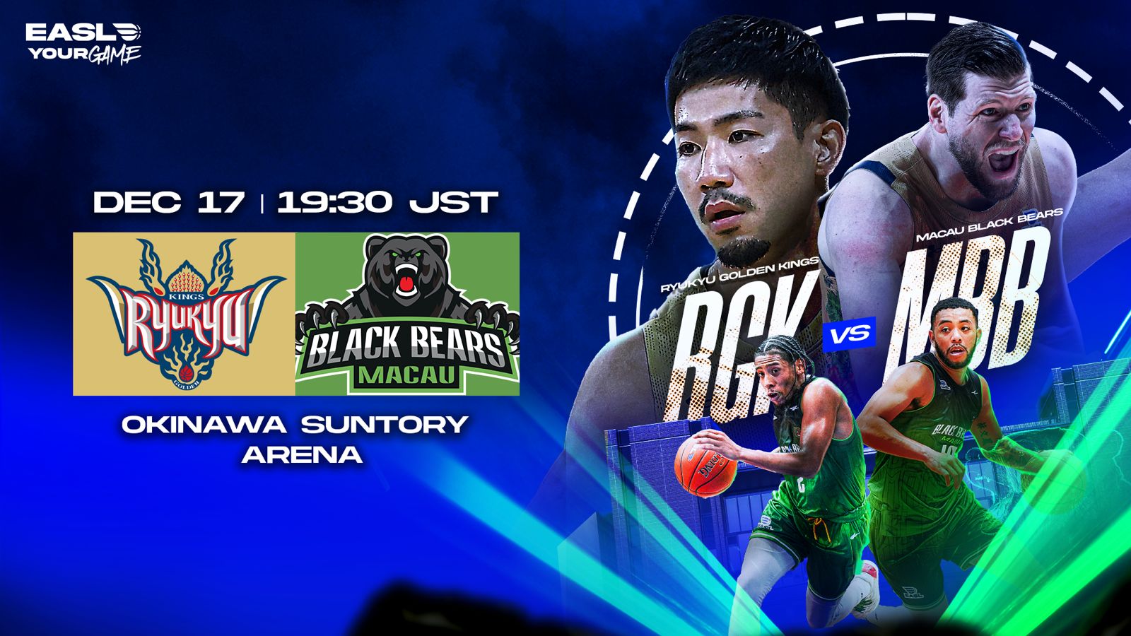 GAME PREVIEW: Everything to know about Ryukyu Golden Kings vs. Macau Black Bears (Group B: December 17, 2025)