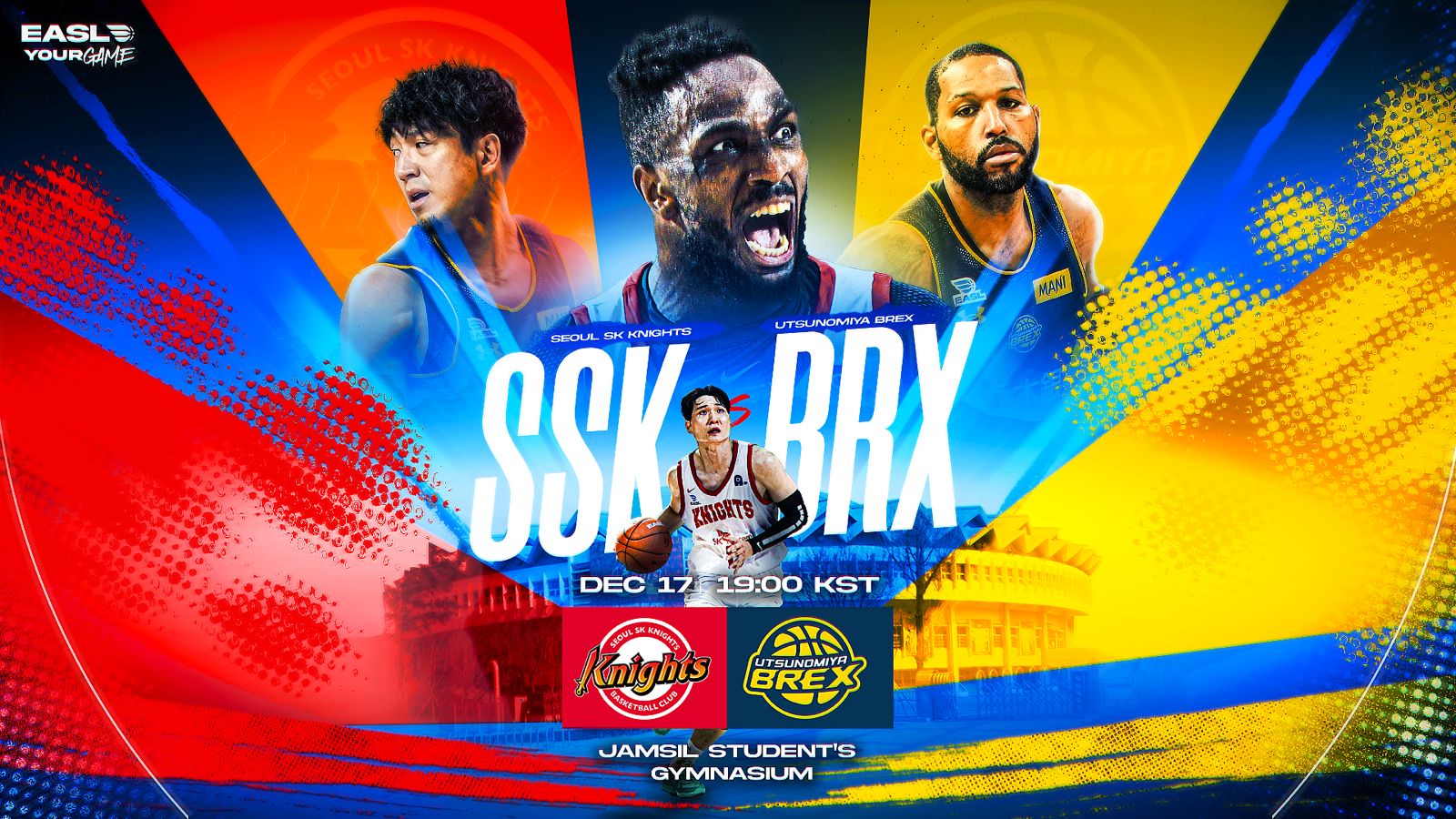 GAME PREVIEW: Everything to know about Seoul SK Knights vs. Utsunomiya Brex (Group A: December 17, 2025)