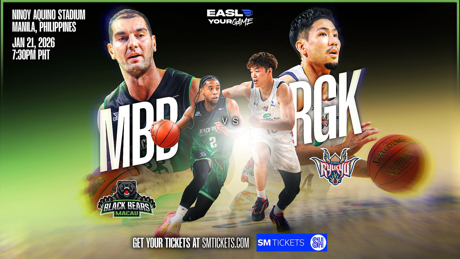 GAME PREVIEW: Everything to know about Macau Black Bears vs. Ryukyu Golden Kings (Group B: January 21, 2025)