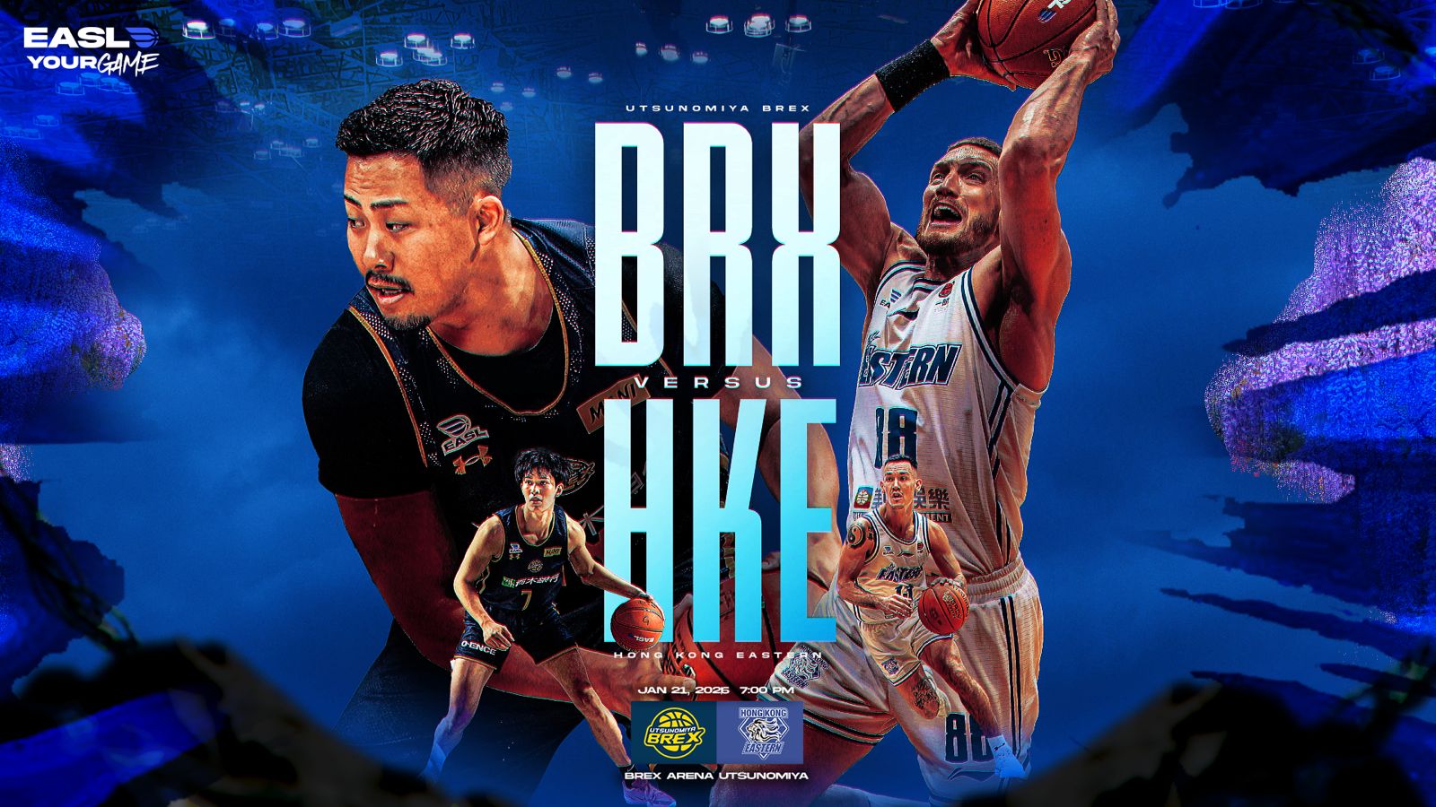 GAME PREVIEW: Everything to know about Utsunomiya Brex vs. Hong Kong Eastern (Group A: January 21, 2025)