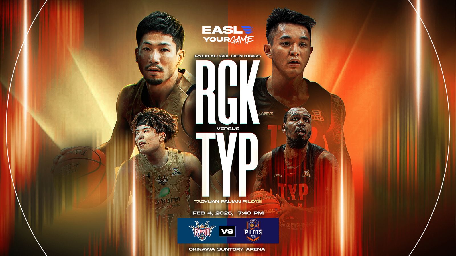 GAME PREVIEW: Everything to know about Ryukyu Golden Kings vs. Taoyuan Pauian Pilots (Group B: February 4, 2026)