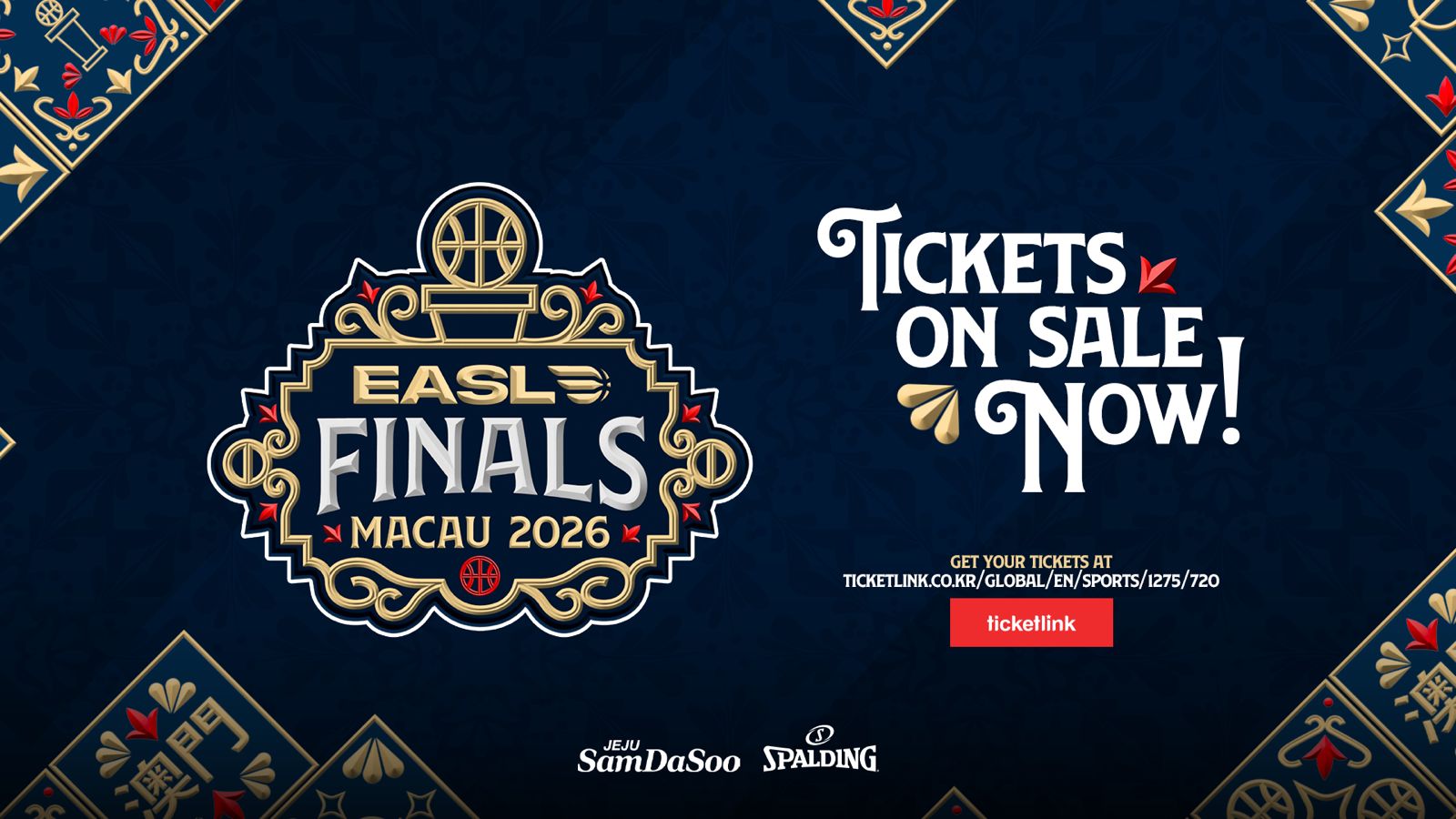 EASL Finals Tickets On Sale February 26 as League Returns to Macau for Biggest Postseason Yet