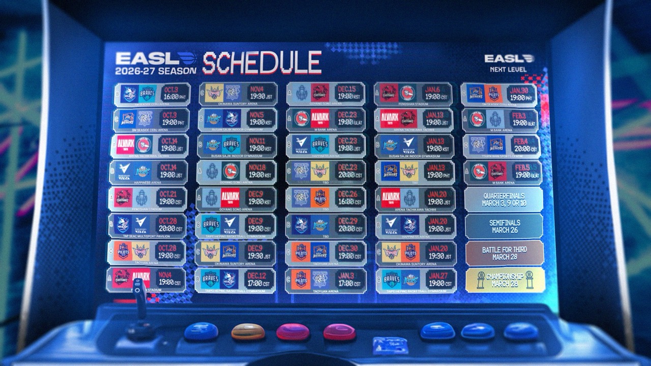 EASL Announces 12-Team Field, Groupings and Full 2026-27 Season Schedule