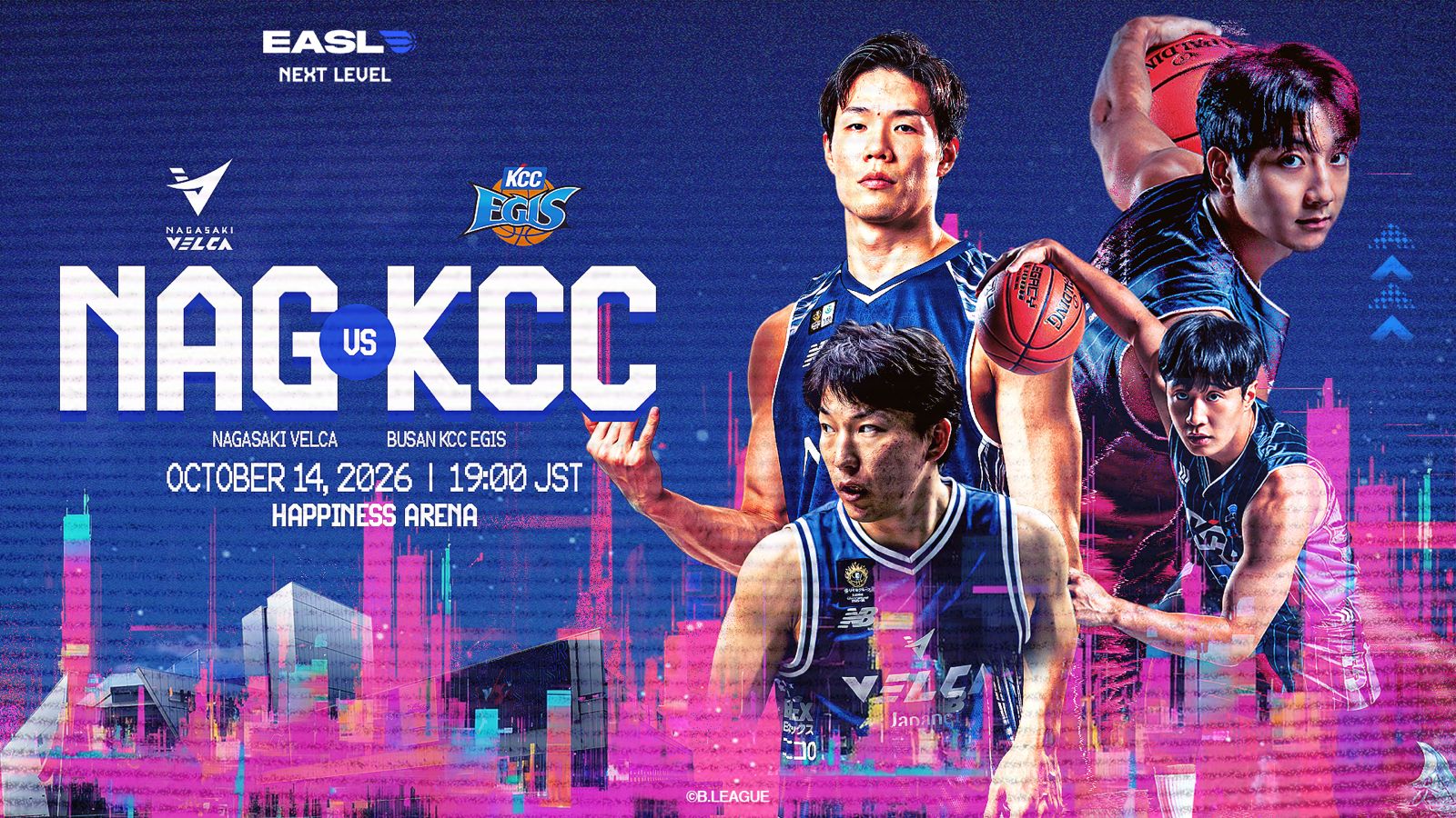 GAME PREVIEW: The Champs Are Here: Debuting Nagasaki Velca Hosts Busan KCC Egis