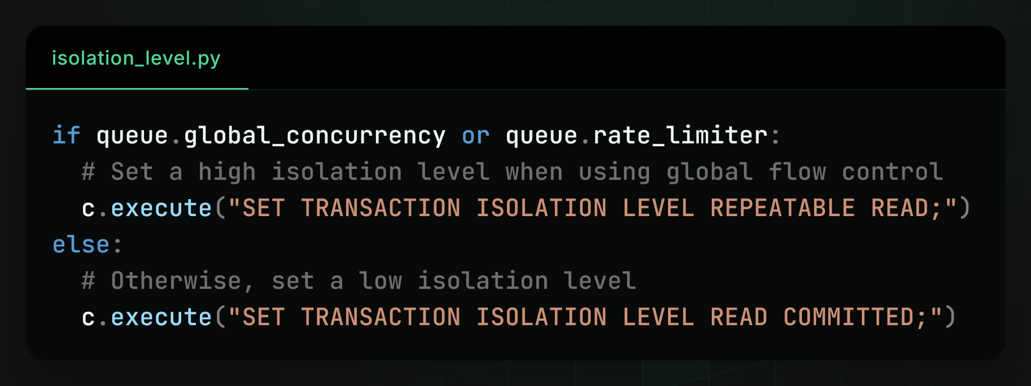 Postgres Transaction Isolation Level affects scaling