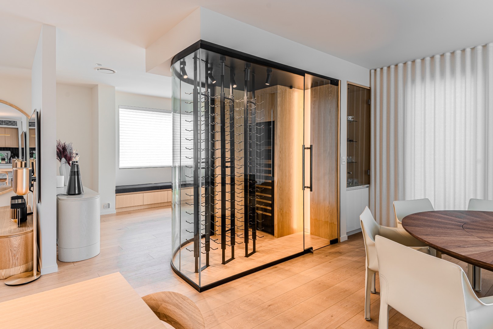 Custom Wine Cellar | Bespoke Residential Joinery, Brisbane