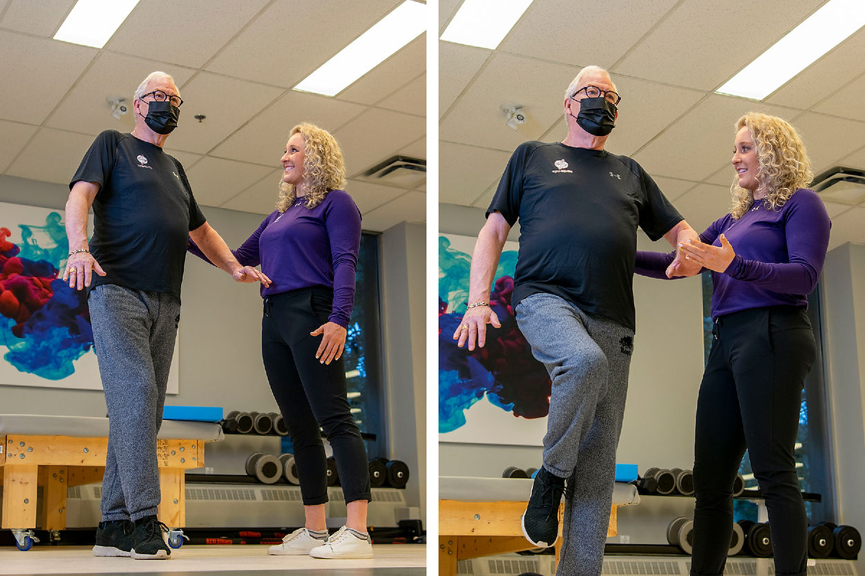 Weight bearing - single leg and tandem leg positions