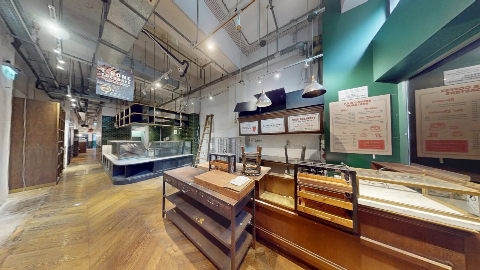 Shop at Winner Building, Happy Valley — open café counter and shelving