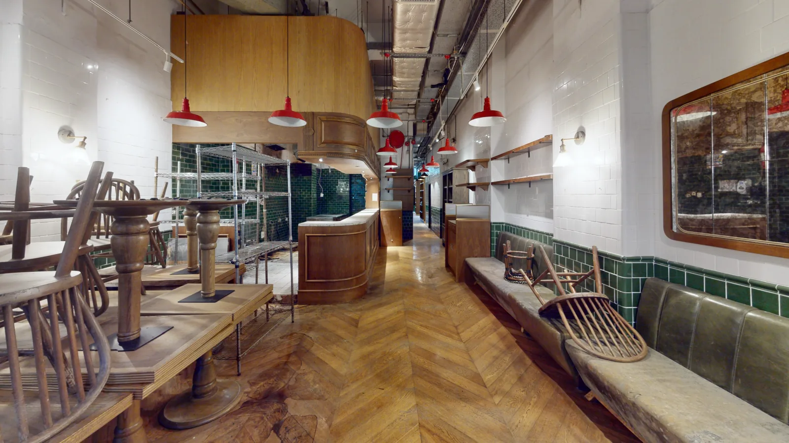 Shop at Winner Building, Happy Valley — dining area toward exit