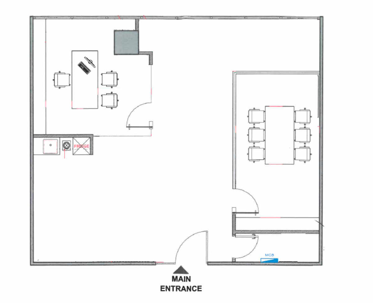 Floor plan shows a kitchen, dining area, and conference room on Granville Road in Tsim Sha Tsui.