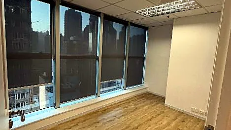 Office at One Mong Kok Road Commercial Centre, Mong Kok: open office area with large windows