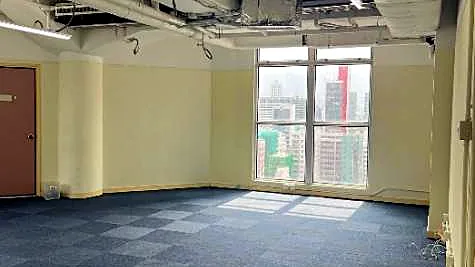 Office at One Mong Kok Road Commercial Centre, Mong Kok: open office area with window