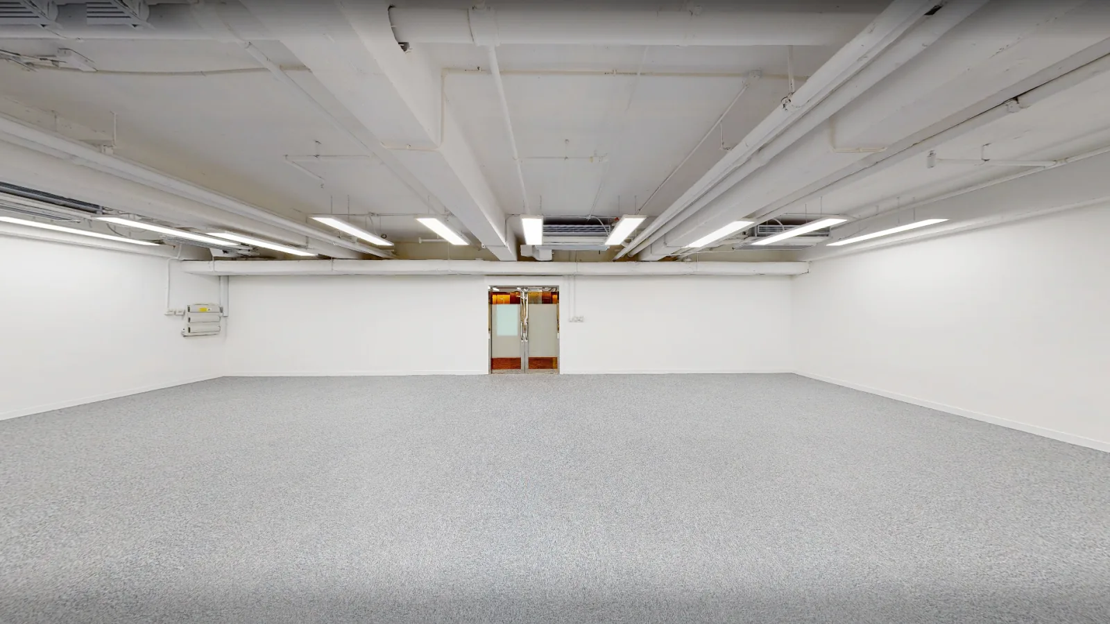 Office at On Hing Building, Central – open floor to glass doors