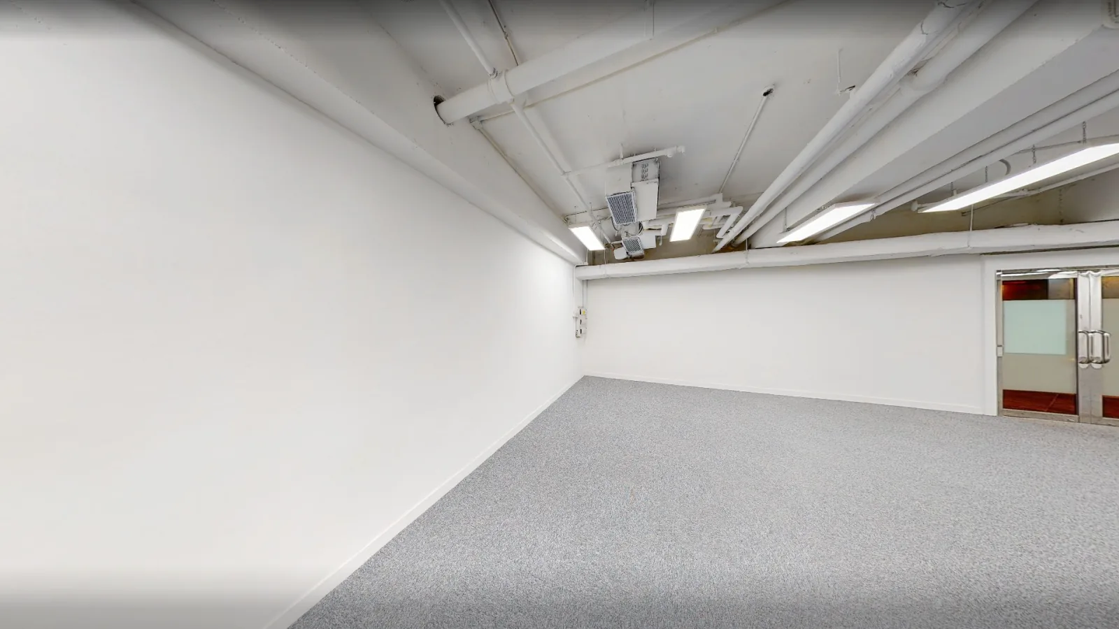 Office at On Hing Building, Central – corner looking to doors
