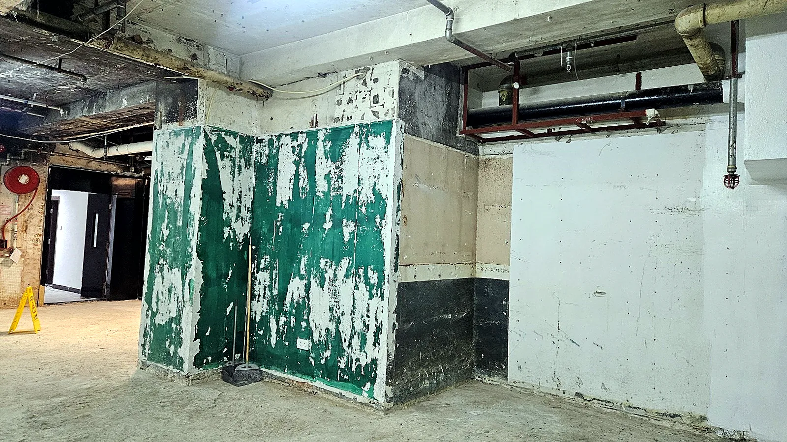 Basement shop for lease at Wilson House, Central - unfinished room