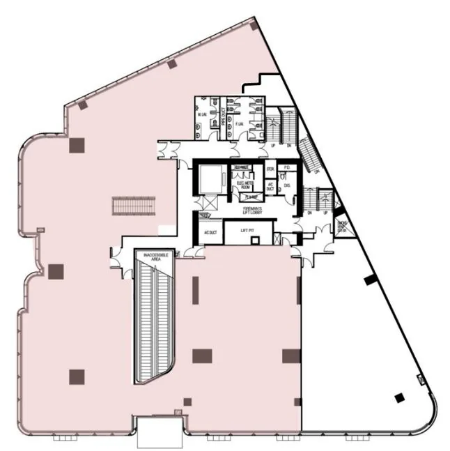 Shop floor plan at Tower 535, Causeway Bay