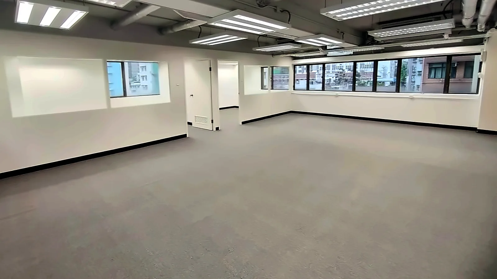 Office at Casey Building, Sheung Wan - fitted interior with internal glass panels