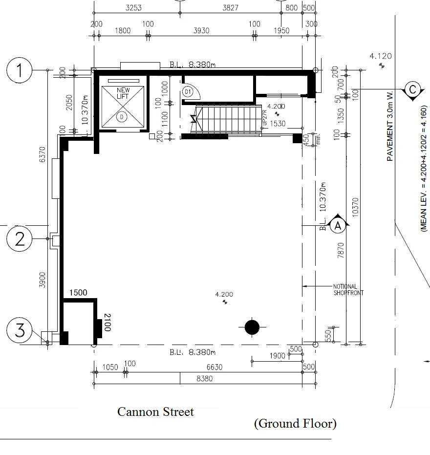 Restaurant For Lease On Cannon Street, Causeway Bay – floor plan 4