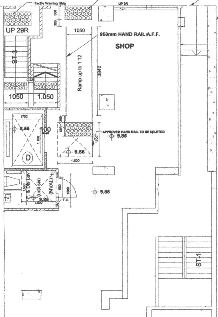 Shop For Lease On Pilkem Street, Jordan – floor plan 1