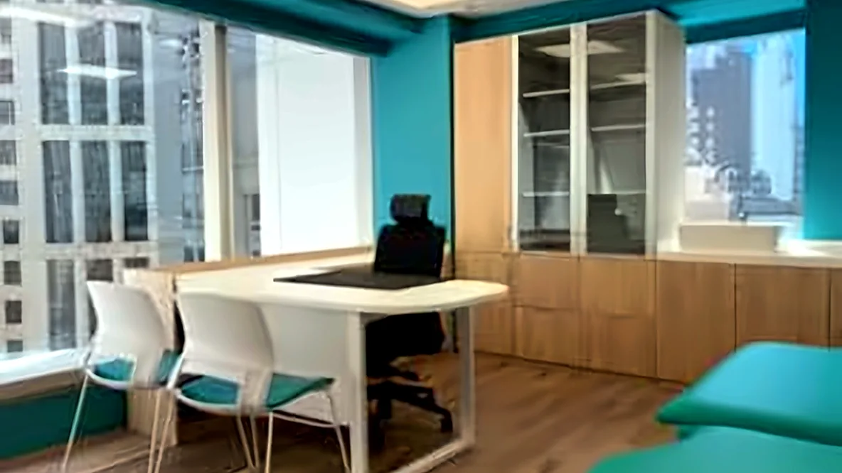 Office at 35 QRC, Central — fitted medical reception