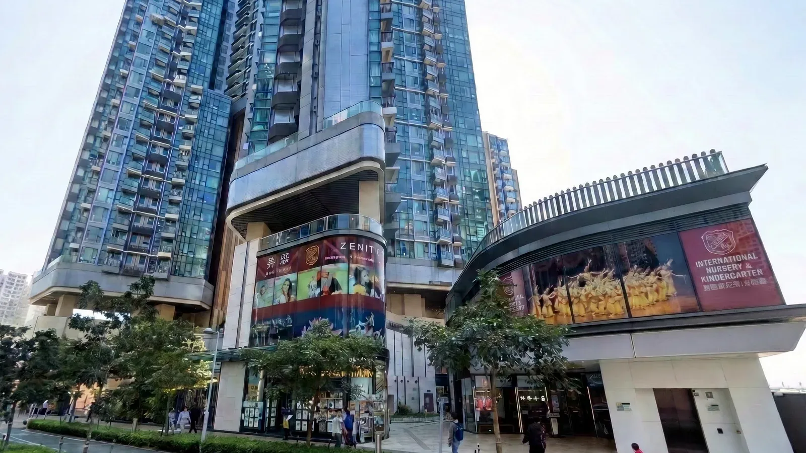 Shop podium exterior at Twin Peaks, Tseung Kwan O