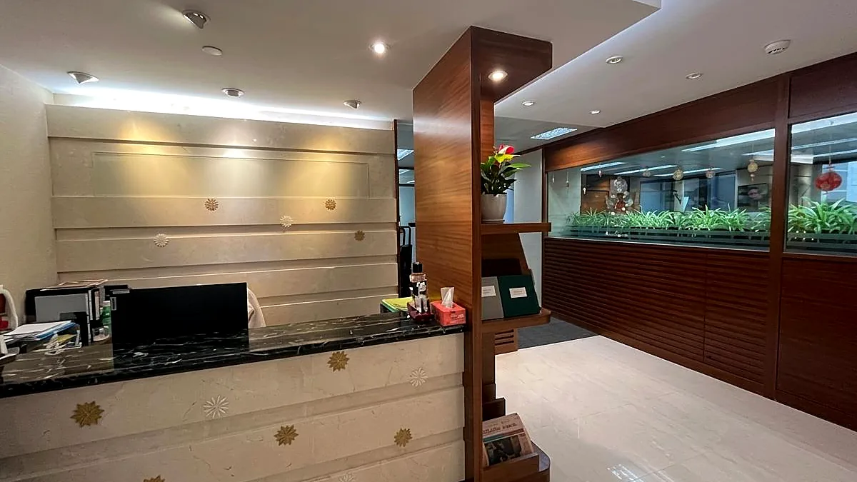 Office at St. George's Building, Central – reception area