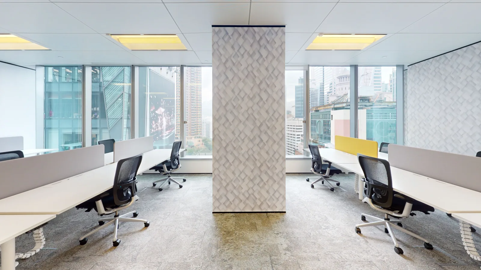 Office at Lee Garden Three, Causeway Bay – office interior detail