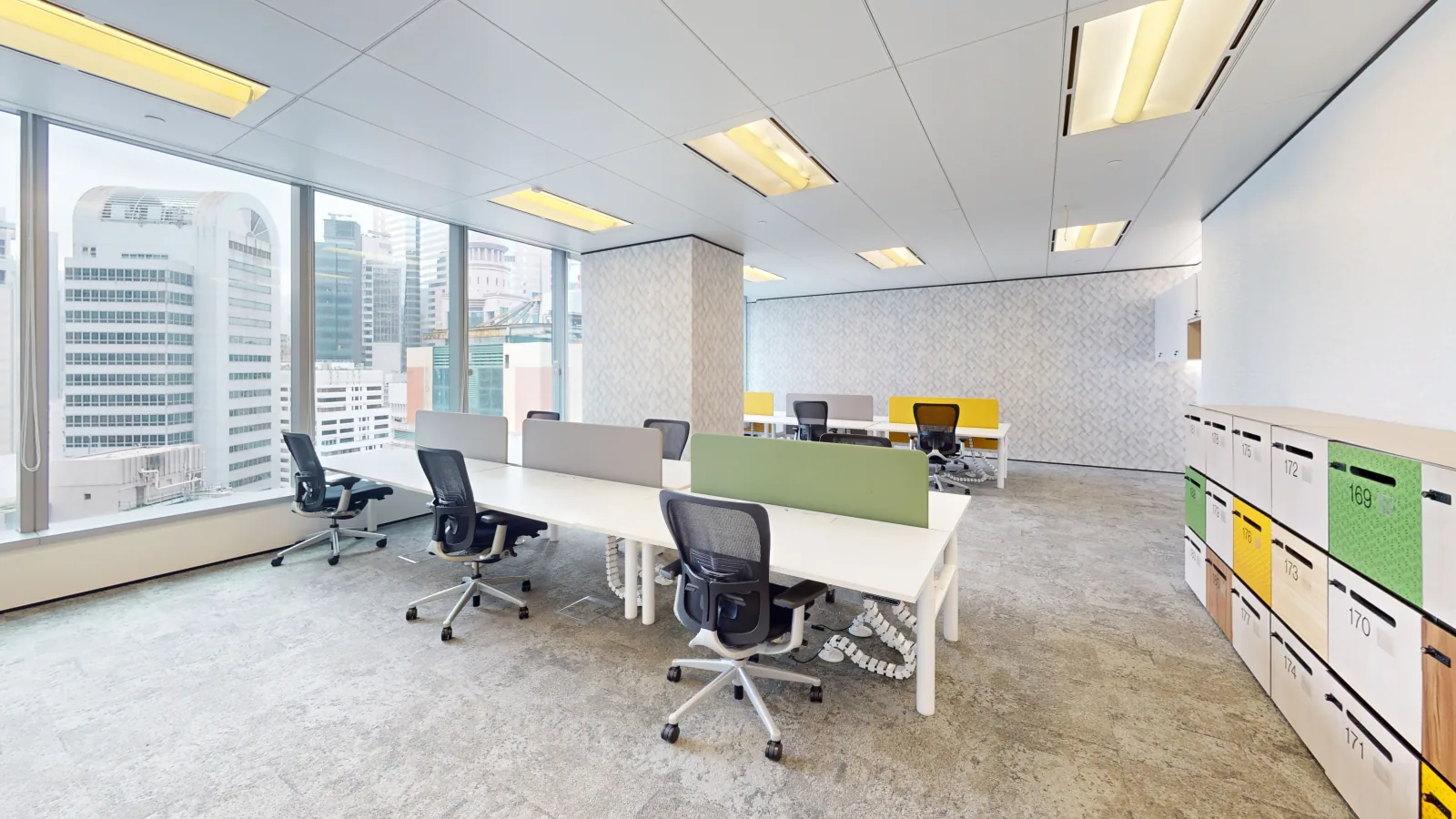 Office at Lee Garden Three, Causeway Bay – office workspace view