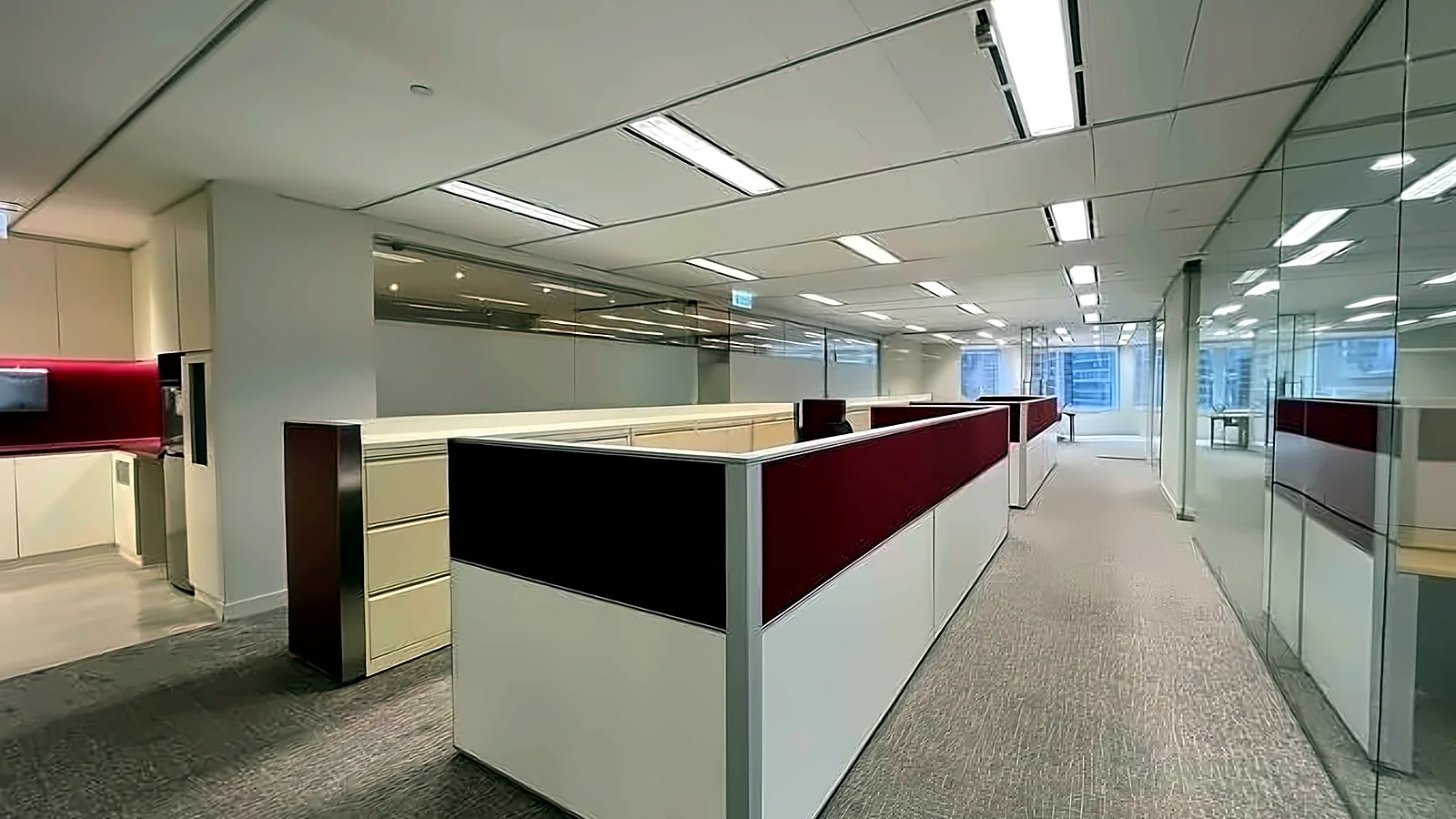 Office at Champion Tower, Central — fitted office interior