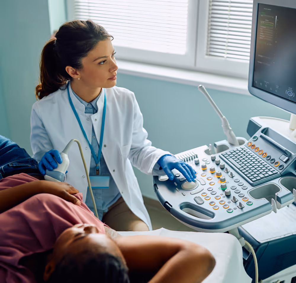 radiographer at work
