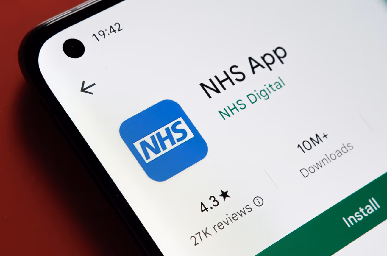 NHS digital app