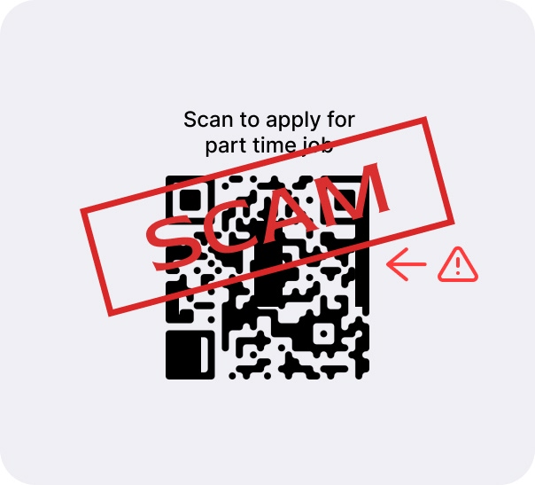 Contoh Scam QR