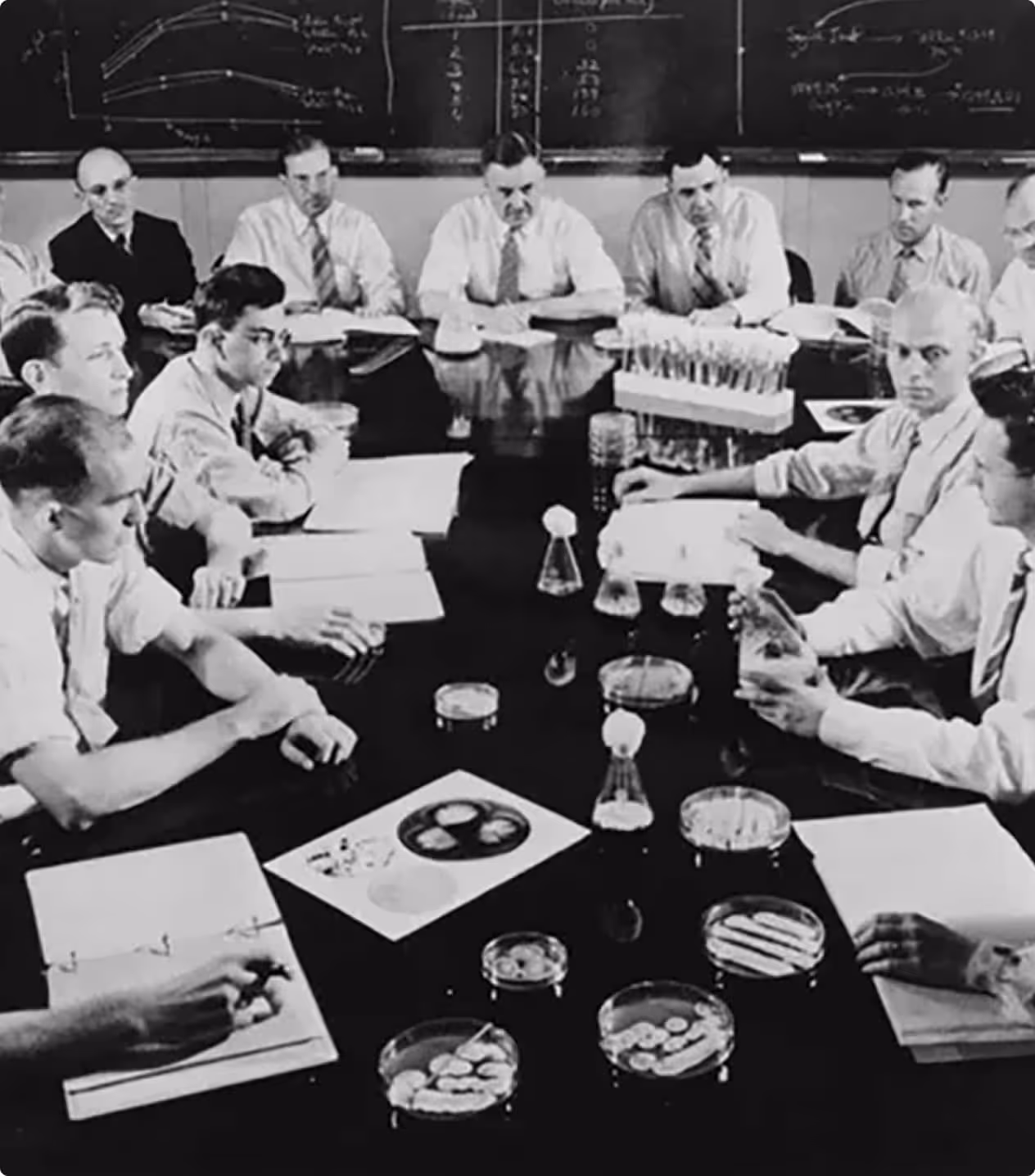 The USDA's penicillin research team, 1944