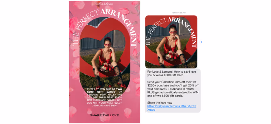 for love and lemons email