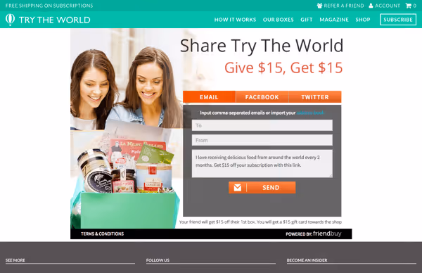 try the world referral page