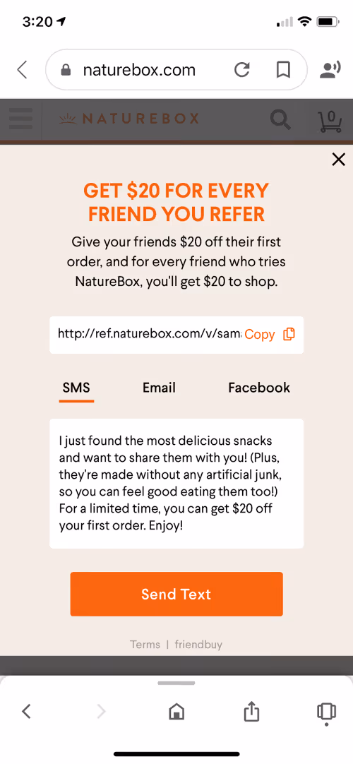 naturebox loyalty program 