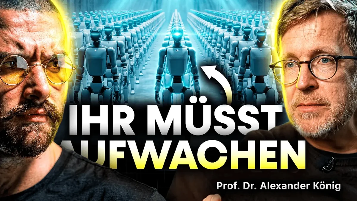 Alexander König von der TU München im Interview mit Leonard Schmedding über humanoide Roboter und Chinas Vorsprung.